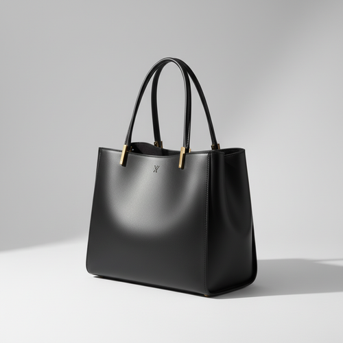 Astra Tote Black - 斜め45度